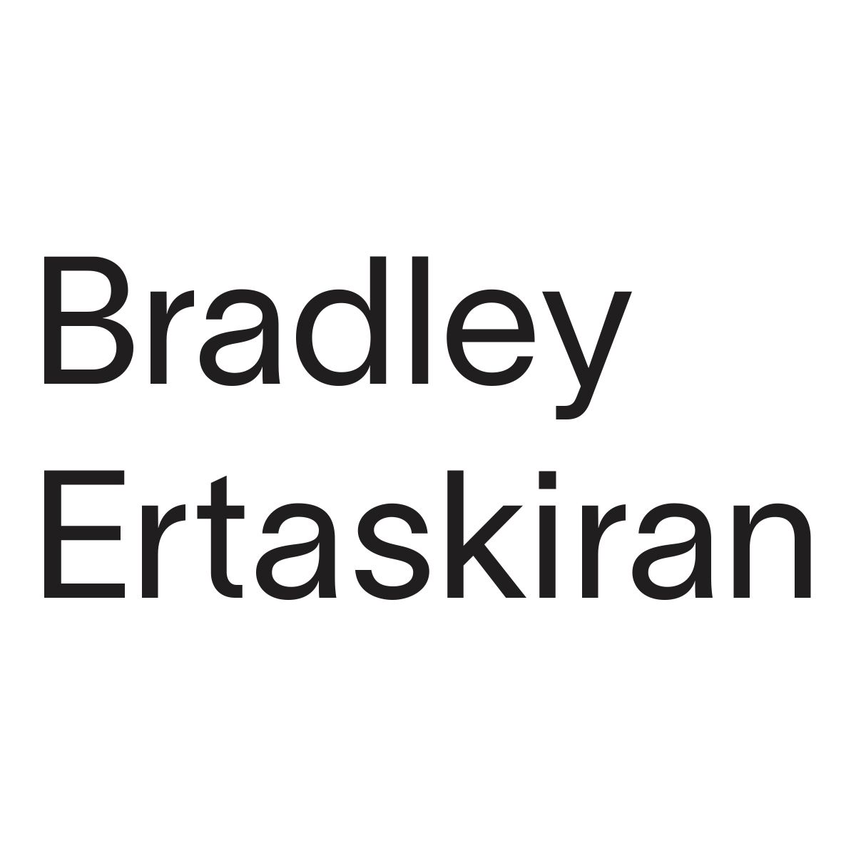 Bradley Ertaskiran